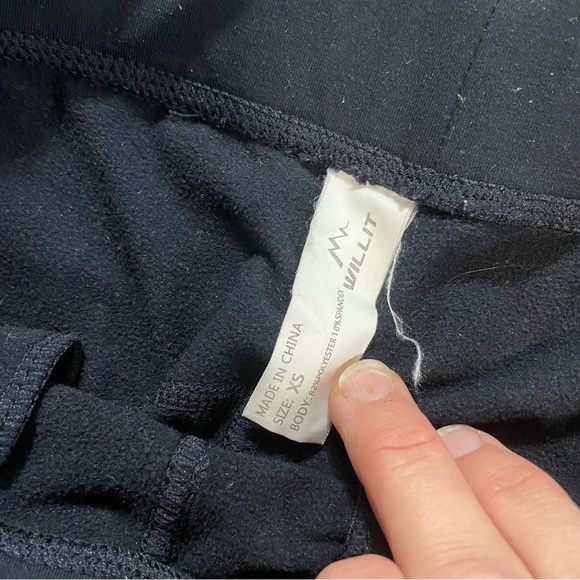 Willit Winter Hybrid Riding Tights Full Seat Size Extra Small - Picture 4 of 9